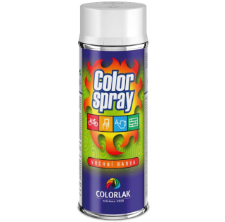 Color spray vrchní barva Colorlak 400 ml bílá matná 9010